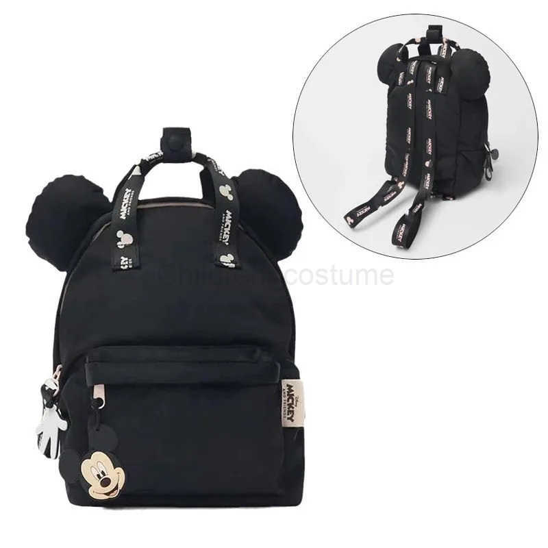Disney 2025 New Fashion Mickey Mouse Backpack Lightweight Schoolbag For Kids Cut Backpack For Kindergarten Unisex H251008