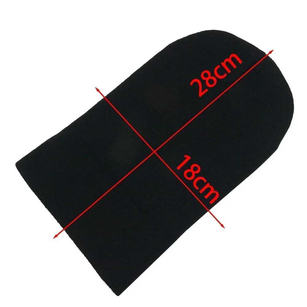 Lorna Shore Beanie Embroidery Grunge Knitted Hat Soft Gothic Y2k Punk Streetwear Winter Hat Unisex Outdoor Sports HatXJ251008