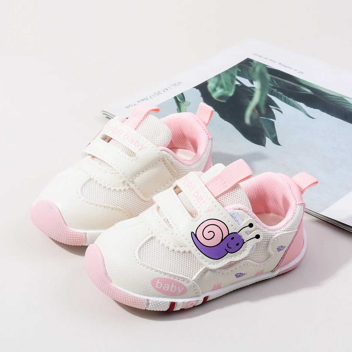 Childern Sports Baby Shoes Girls and Boys Spring Autumn Anti Slip Mesh Breathable Three Colors Casual Prewalker Shoes BM506 C251008