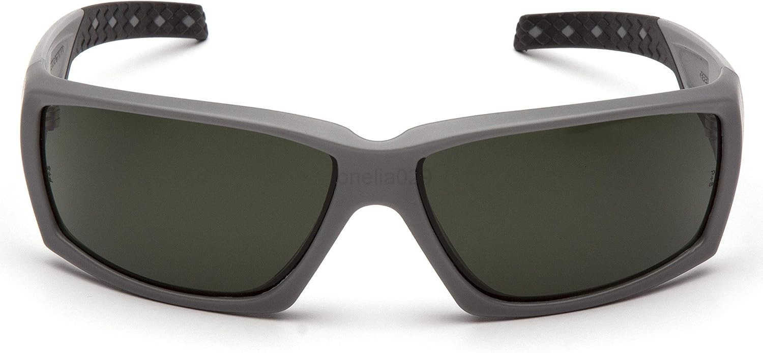 Venture Gear Over Shooting Safety Sunglasses Forest Gray AntiFog Lens W251008