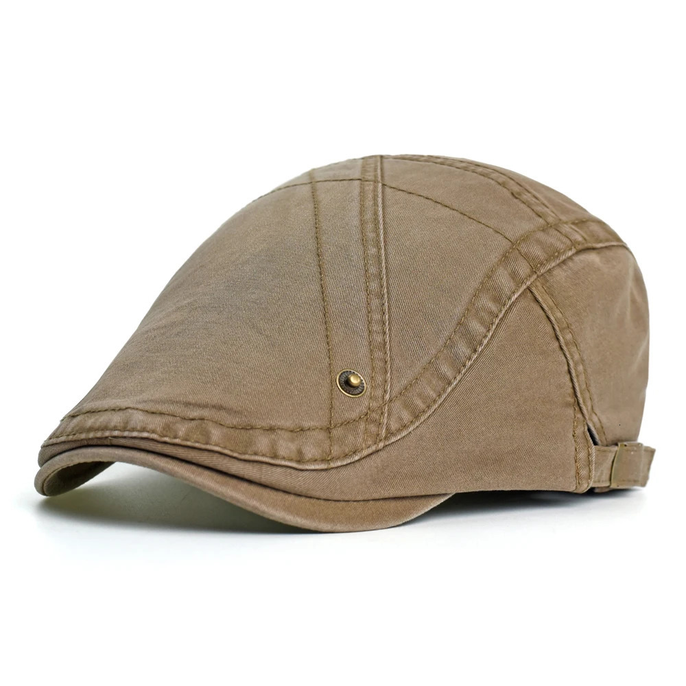 Four Seasons sboy Cap Men Women Solid Soft Casual Fashion Beret Hat Golf Driving Flat Ivy y250930