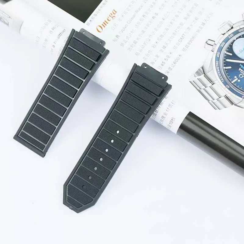 1929mm 1927mm For Hublot King Power UNICO Big BANG Watch Strap Silicone Rubber Band Interface Bracelet Replacement With ToolXJ251009