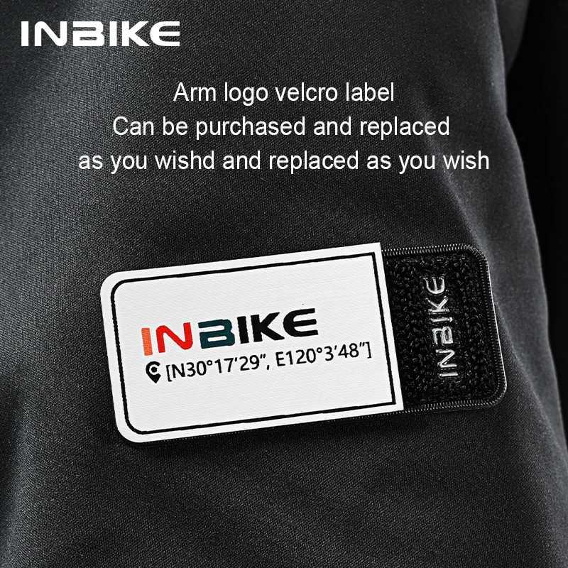 INBIKE 2023 Womens Long Sleeve Cycling Jersey Winter Warm Fleece Windproof Cycling Jacket Soft Shell Windproof Cycling Equipmen J251008