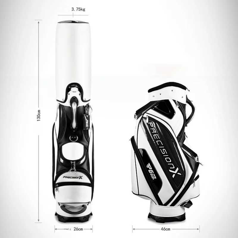 PGM Mens Golf Bags PU Waterproof Large Capacity Standard Bag Hold 14 Golf Clubs QB034 J251008