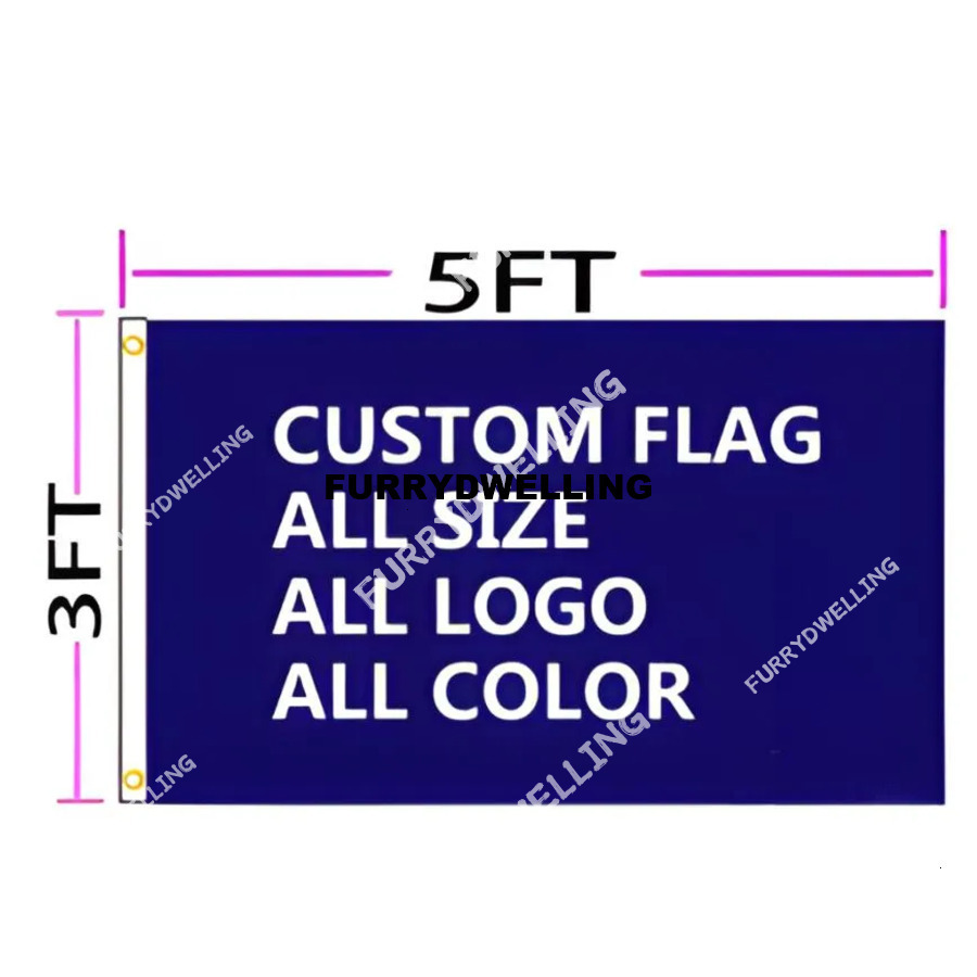 3X5 Fts Custom Flag Dwe74 Customize Print Banner With Grommets OEM DIY Digital Printing By Your Own Idea