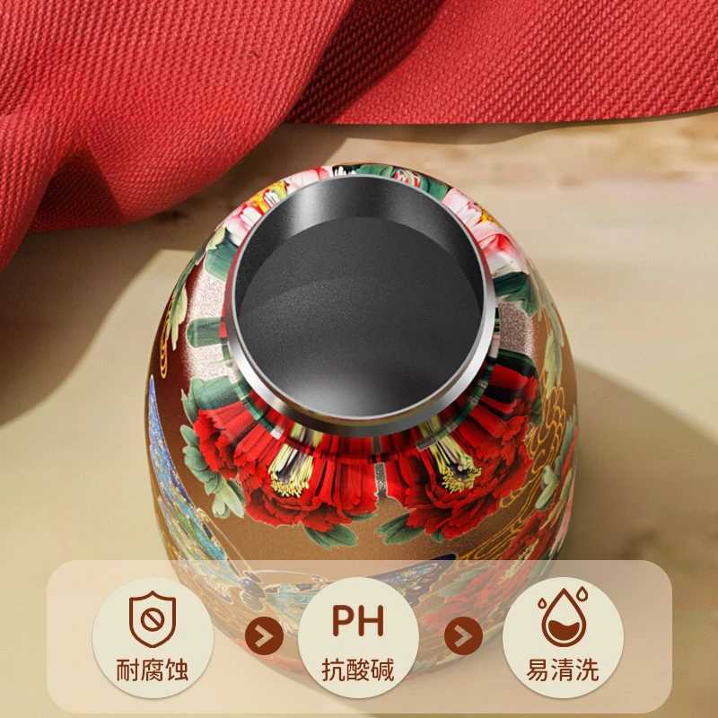 2025 New Mini Ceramic Thermos Cup Compact Portable Intelligent Temperature Lasting Insulation Small Capacity Water Cup C251008