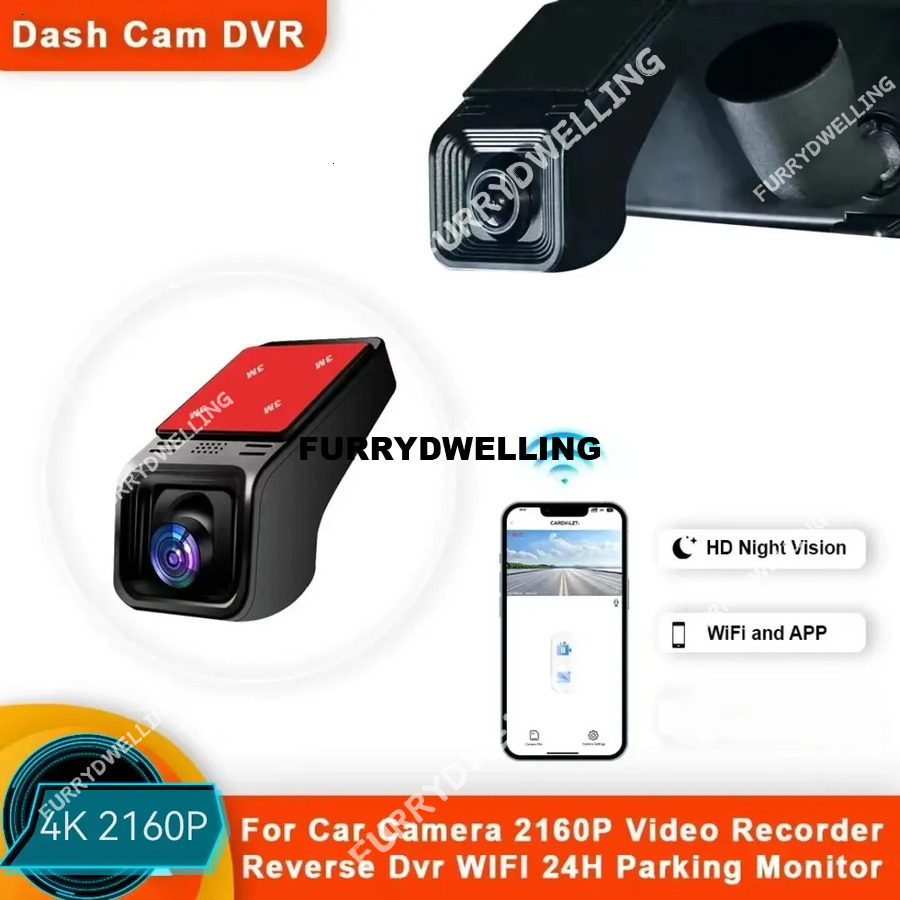 Universal DVR Dash Cam 4K Rear View Auto Dashcam For Car Camera 2160P Dwe74 Video Recorder Reverse Dvr WIFI 24H Parking Monitor