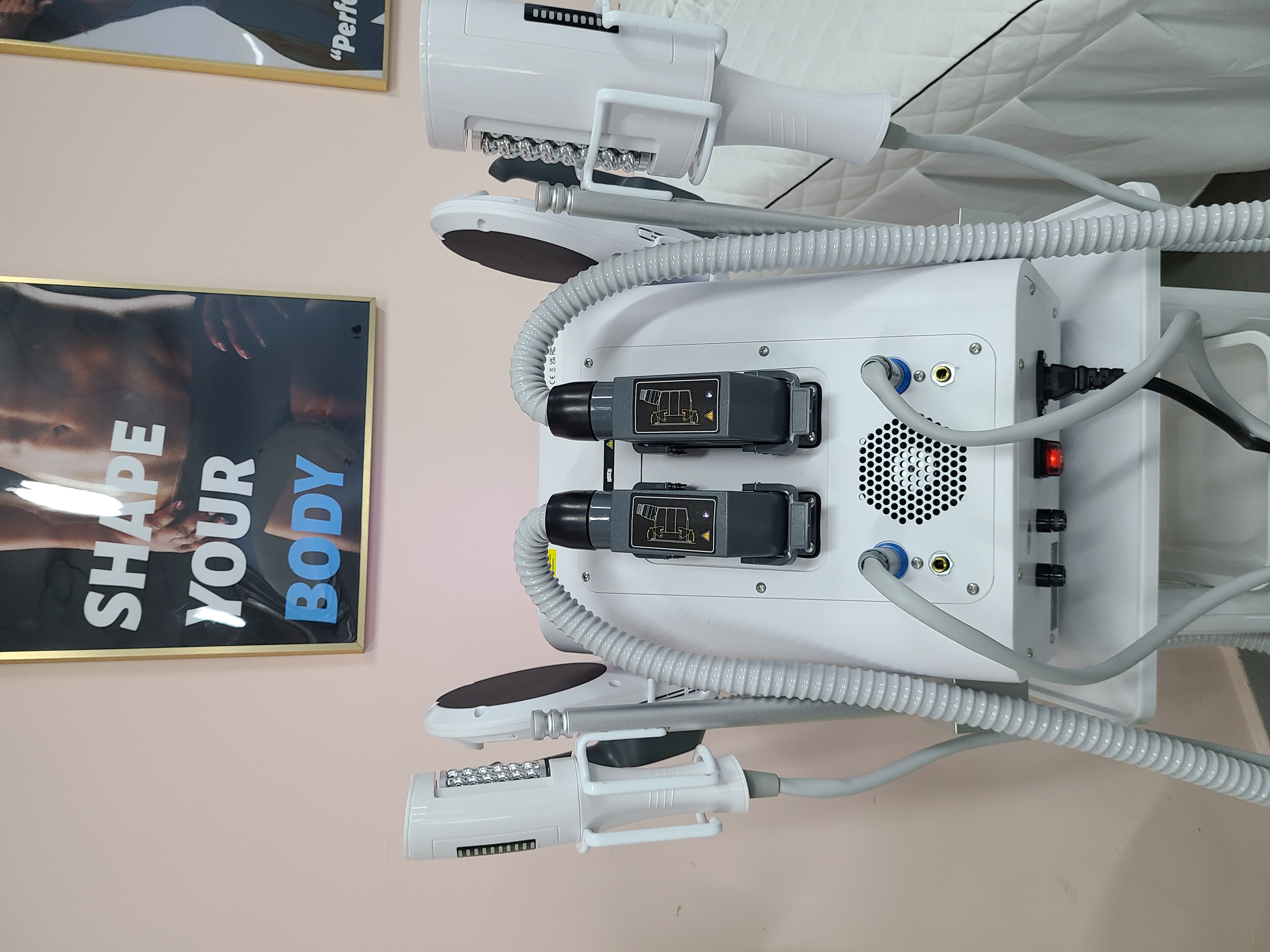 EMS Body Sculpting Machine With 360° Roller MYOSlim Fat Reduction Cellulite Removal Body Contouring Skin Tightening Beauty Salon Equipment
