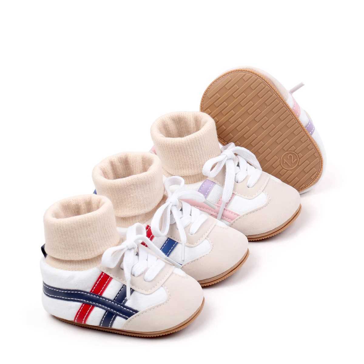 Baby Sock Shos Autumn and Winter Baby Girls Boys Anklecovered Style 01 Year Old Anti Slip Fashion Design Newborn Infant Shoes C251008