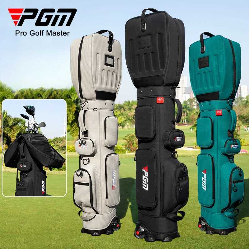 PGM Golf Aviation Bag 3D Plus Hard Bag Hat Belt Pulley Men Women Travel QB177 J251008