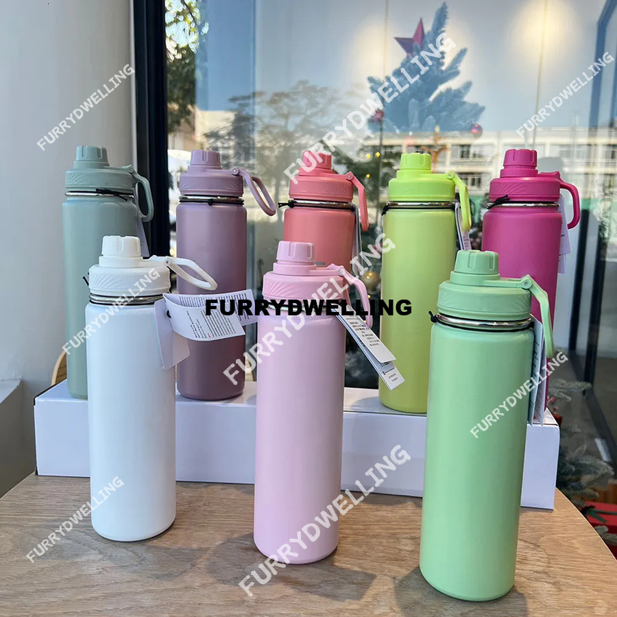 Designer Thermos Mug Dwe74 Multi-Purpose Kettle 710Ml Sports Water Bottle Outdoor Travel Thermos Mug Yoga Pot Y250630