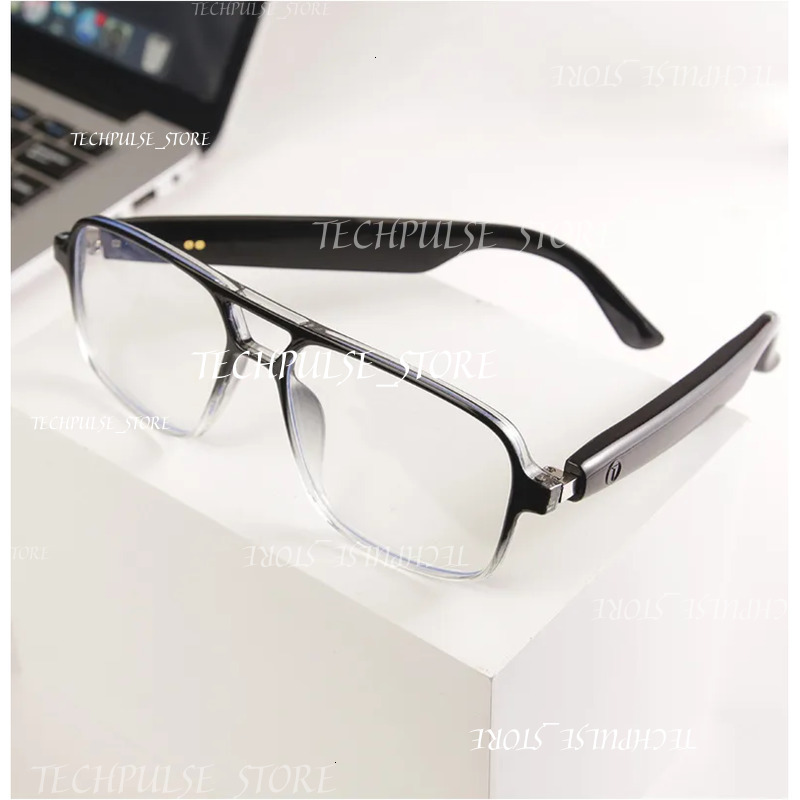 Gs10 Smart Bluetooth Sunlasses With Manetic Charin Uv400 tech73 Polarized Lens, Voice Assistant, Audio Calls, Remote Camera Control, Lihtweiht For