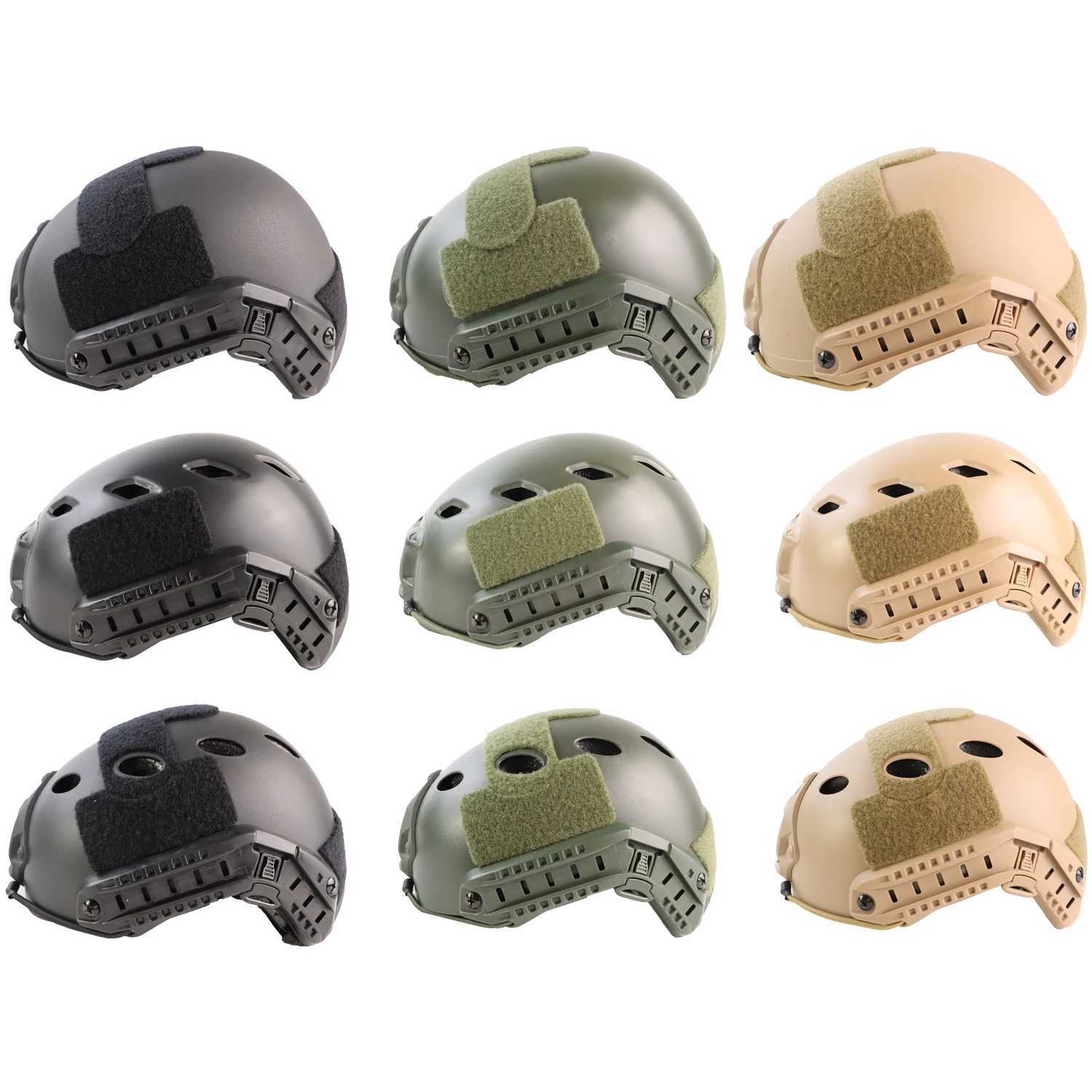 BOOIU Airsoft Fast MH PJ BJ Tactical Helmets Style Simple Quick Version Protective Gear for Outdoor Sports Paintball Games C251008