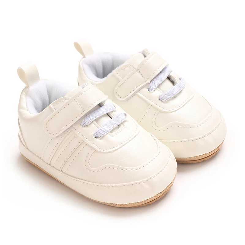 Baby Shoes 01 Year Old Baby Shoes Soft Cloth Sole Anti Slip Learning Shoes For Toddlers White Shoes For Sports Shoes C251008