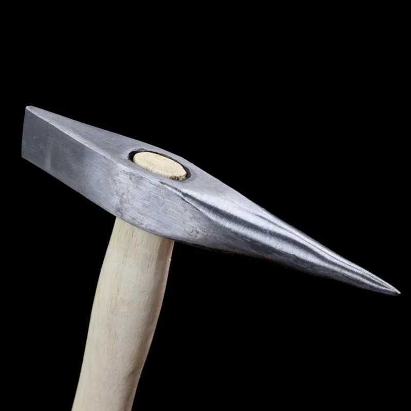 Multipurpose Welding Chipping Hammers Steel Tack Hammer Wood Handle Outdoor Disassembly Tool for Removing Repairing J251121