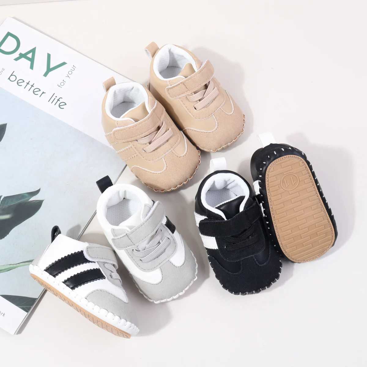 Spring and Autumn 2025 New Style SoftSoled Baby Shoes for Boys and Girls 01 Years Old AntiSlip Breathable Single Shoes C251008