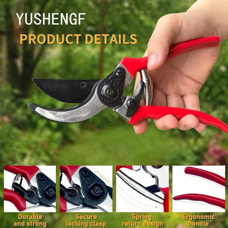 1pc Professional Pruning Shears Garden Tool Essentials Branch Trimming Gardening Scissors For Garden Outdoor Portable J251121
