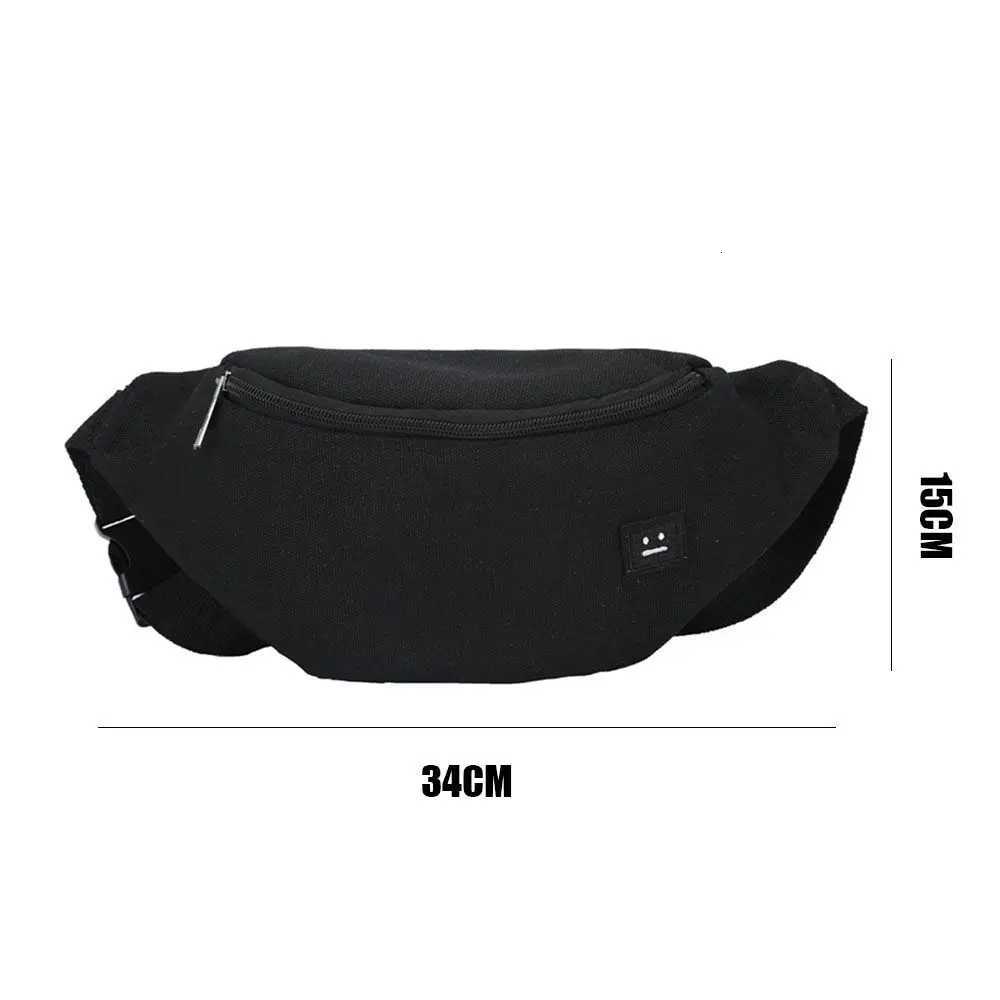 Women Fanny Pack Waist Bags Canvas Bum Bag Travel Chest Bags Fashion Crossbody Shoulder BagsT251007