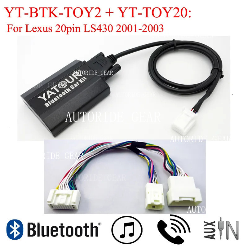 Yatour Utor28 BTK Bluetooth Car Kit For Lexus Radio 20Pin Ls430 2001-2003