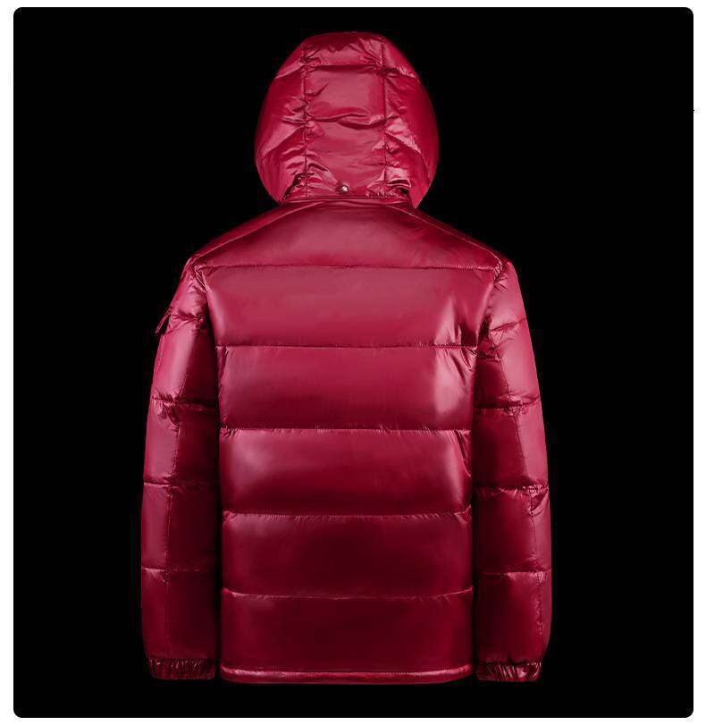 Premium Waterproof Down Jacket White Duck Feather Winter Coat With Customization Red Black Blue XS XXXL