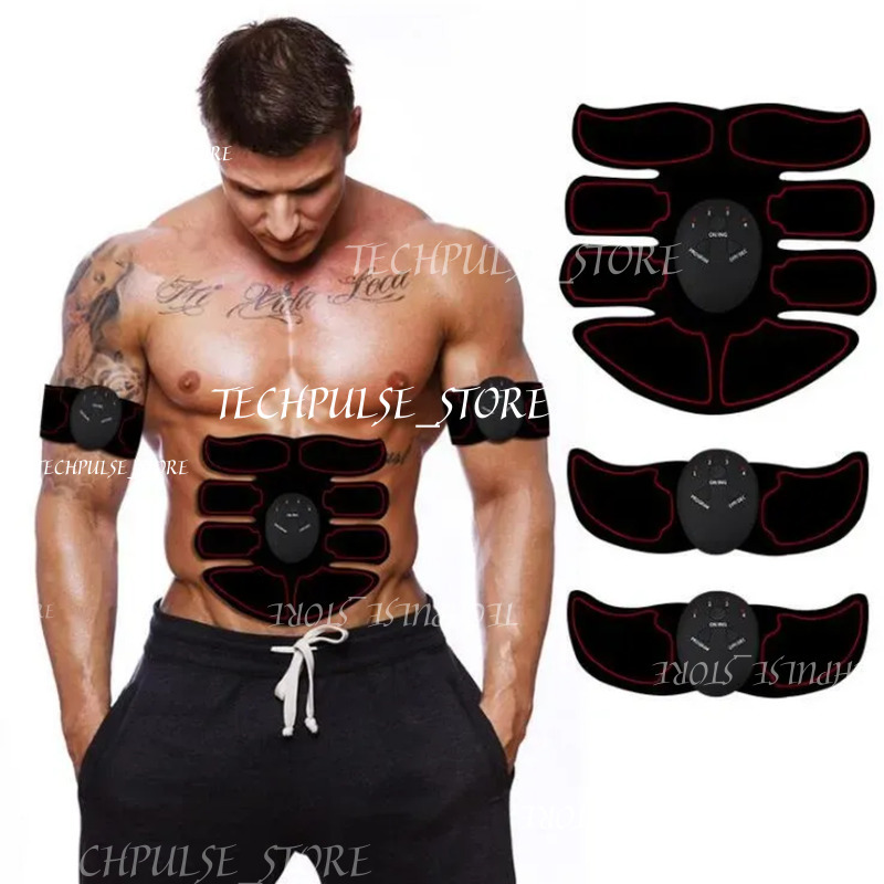2023 Smart EMS Stimulator Wireless Electric Pulse Treatment tech73 ABS Fitess Slimming Beauty Abdominal Muscle Exerciser Trainer