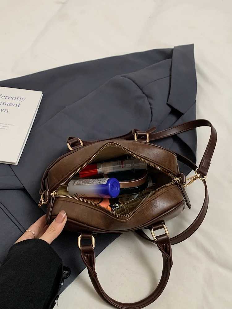 Designer Faiable Bowling Bag Wens Handbag oder Bag Korean Sle Autumn Winter New Arrival Soft PU Leather Pure Color Y251120