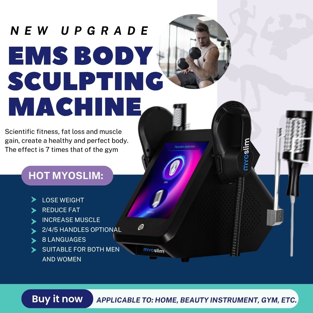 HOT Professional EMS Roller Body Slimming Machine 360° Rotating Fat Burning Weight Loss Skin Lifting Beauty Salon and Spa Sculpting Device