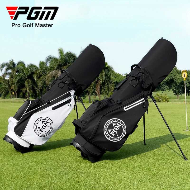 PGM Golf Bag 14 Stick Port Portable Golf Club Bag Mens and Womens Nylon Bracket Light Weight Sports Bag QB170 J251008