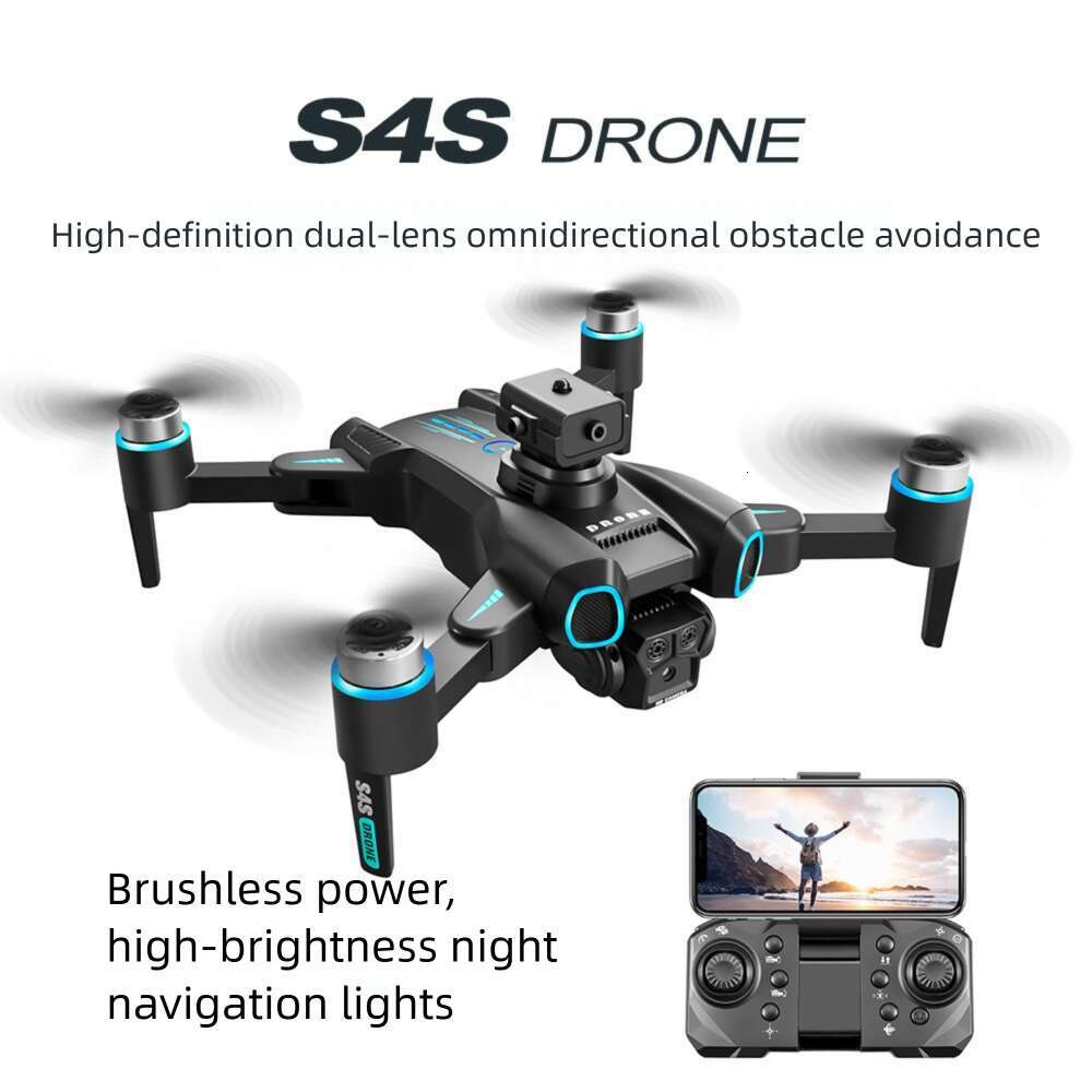 S Lighting Brushless Aerial Drone ESC Lens Optical Flow Positioning Remote Control Aircraft Obstacle Avoidance Quadcopter
