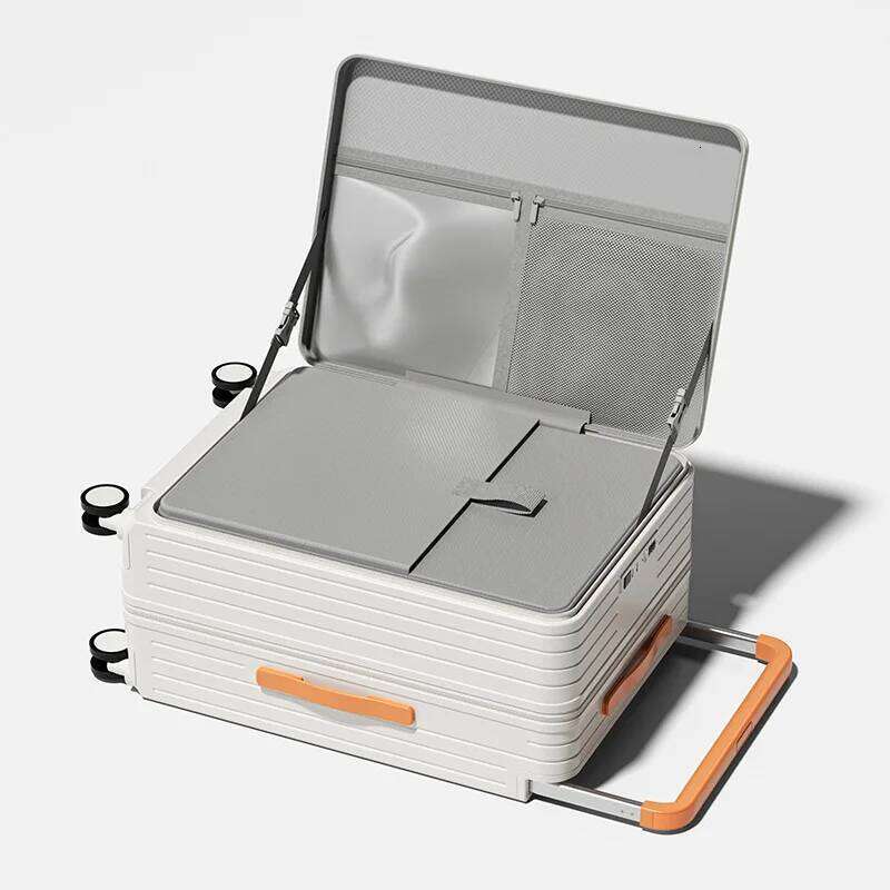 Front Opening Multi-Functional Suitcase Business Wide Lage ABS+PC Large-capacity Password Box Travel Trolley Case 123
