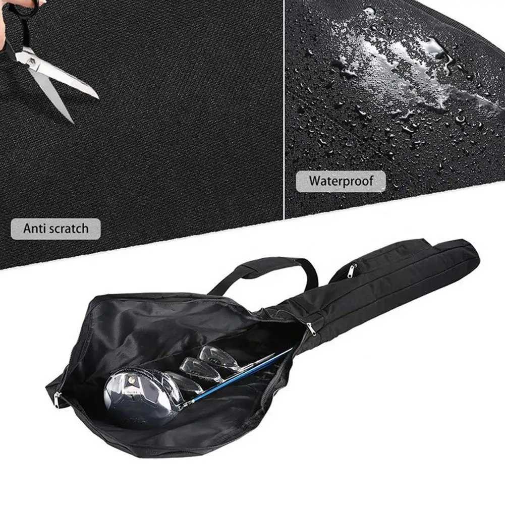 Golf Sunday Bag Golf Club Bag Mini Golf Bag Training Practice Golf Bag Travel Case Foldable Golf Bags For Men Women J251008