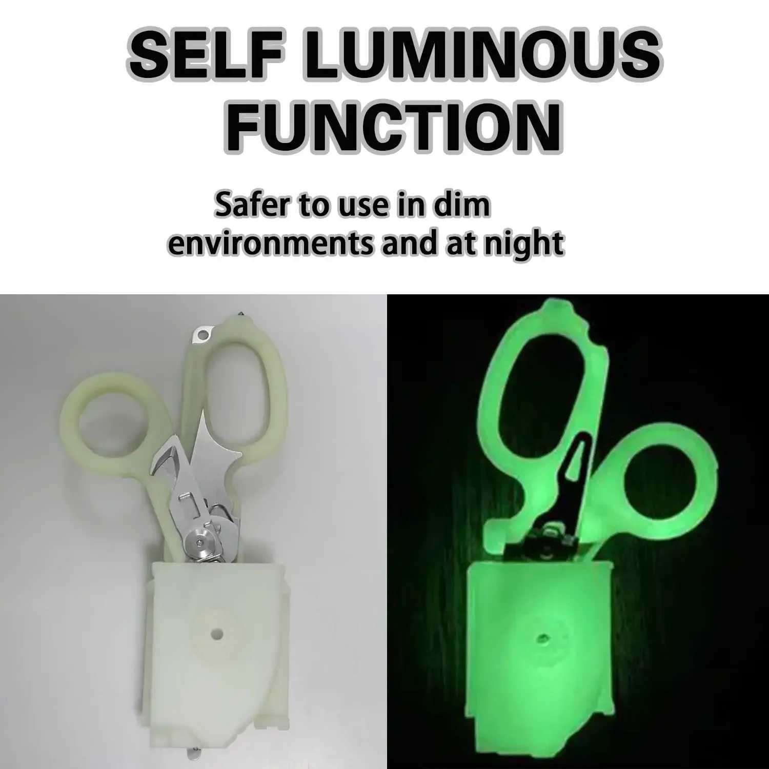 Multifunctional Tactical Plier Stainless Steel Scissors with Carbide Glass Breaker and Belt Cutter Folding Outdoor Survival Tool J251121