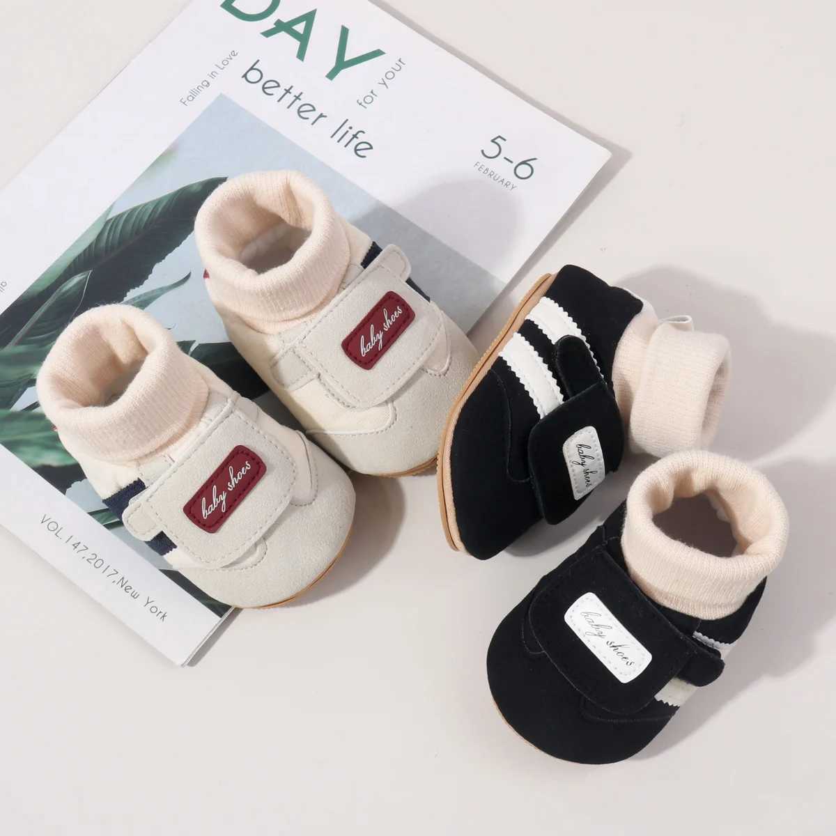 Baby Girl and Boy Fashion Cartoon Embroidery Nonslip Shoes Winter High Quality Newborn Infant Toddler Casual Shoes C251008