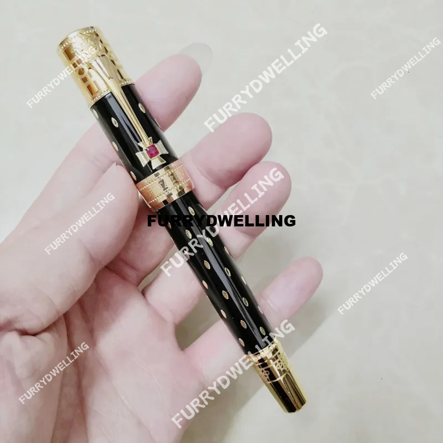 Wholesale Promotion Limited Edition Elizabeth Ballpoint / Fountain Pen Business Office Stationery Classic Gel Ink Dwe74 Pens No Box