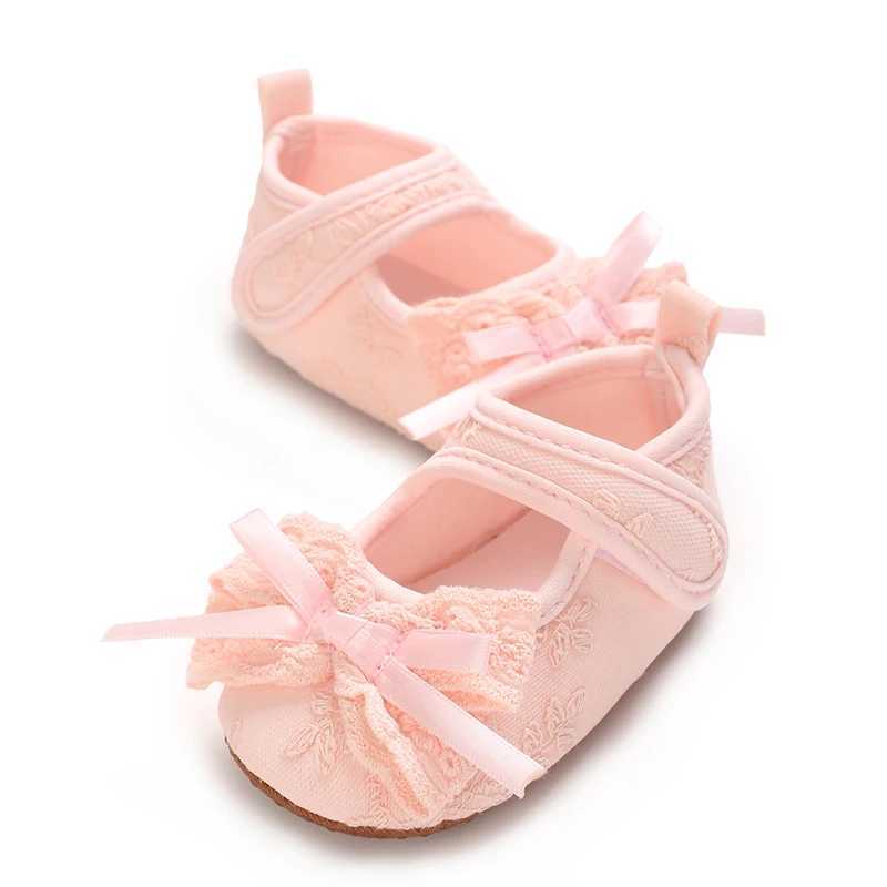 Spring And Summer Newborn Baby Walking Shoes Womens Baby Cotton Soft Sole Comfortable Princess Shoes C251008