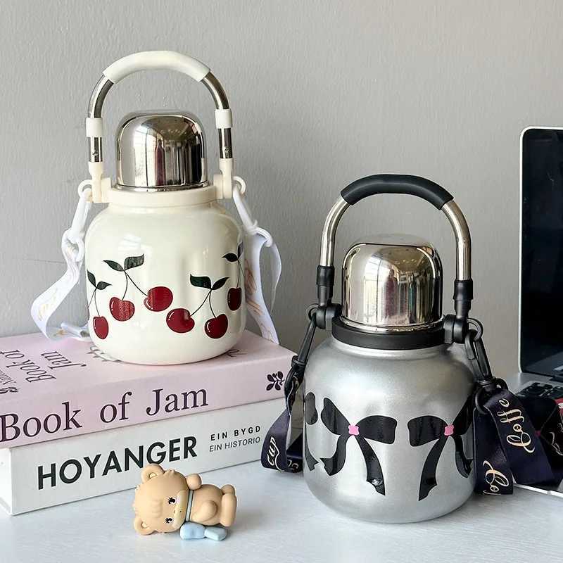 Food Grade 316 Stainless Steel Insulated Cup Childrens High Appearance Student Water Cup Large Capacity Insulated Kettle C251008