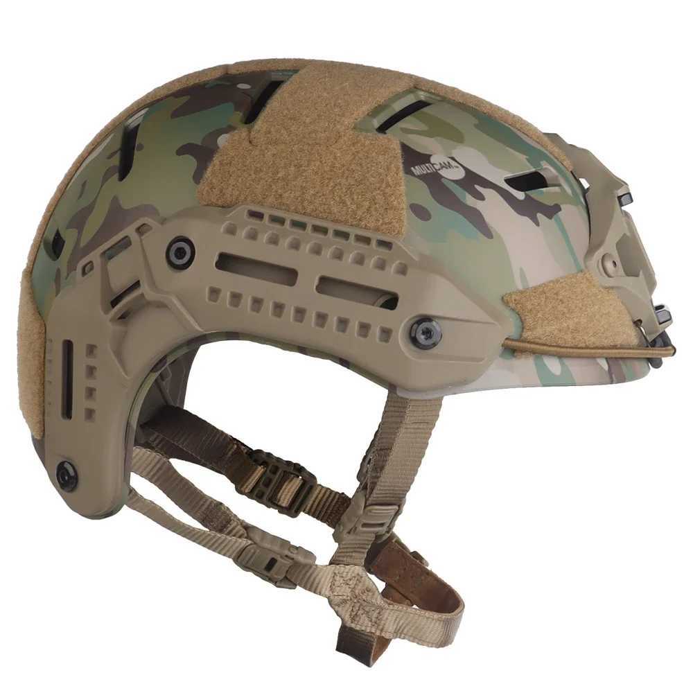 Tactical MK Training Helmet Dual Softlined Paintball Protective Suspension System Multifunctional Rail Fit C251008