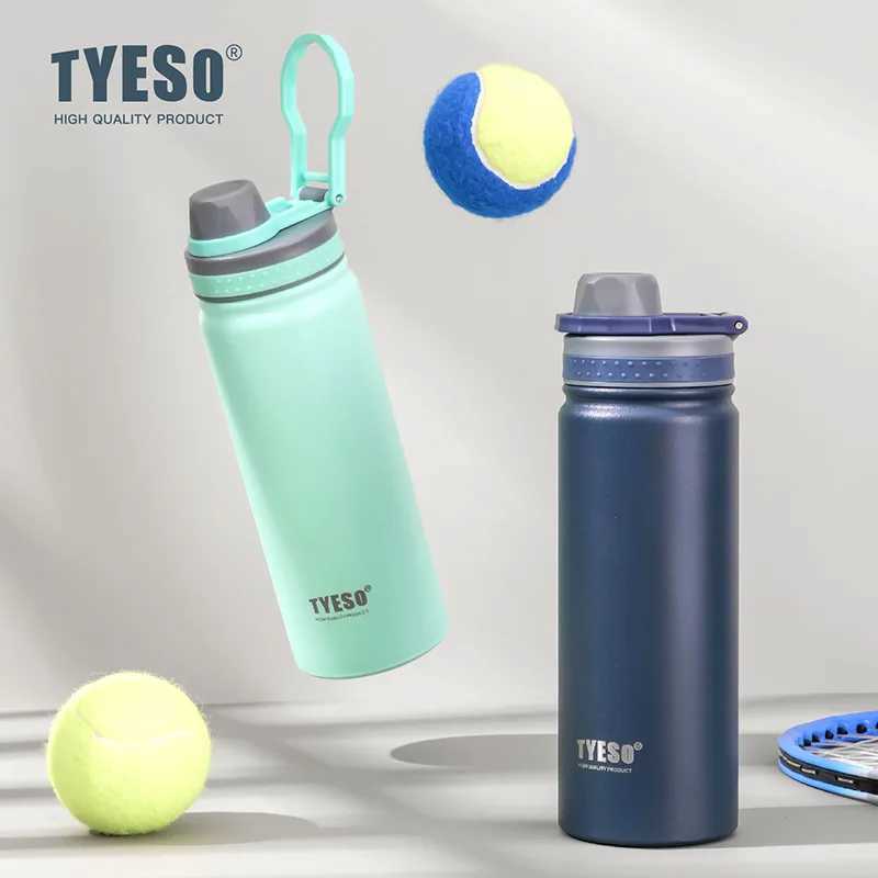 Tyeso 530750ML Thermos Bottle Stainless Steel Vacuum Flask Travel Cup Insulated Water Bottle Sport Thermal Mug Hot Cold Mug C251008