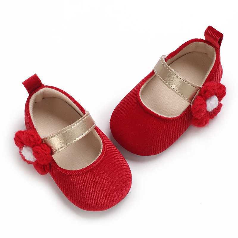 Baby Shoes Spring and Autumn Walking Shoes Soft Soled New Sunflower Front Shoes Cute Style Womens Baby Cloth Shoes C251008