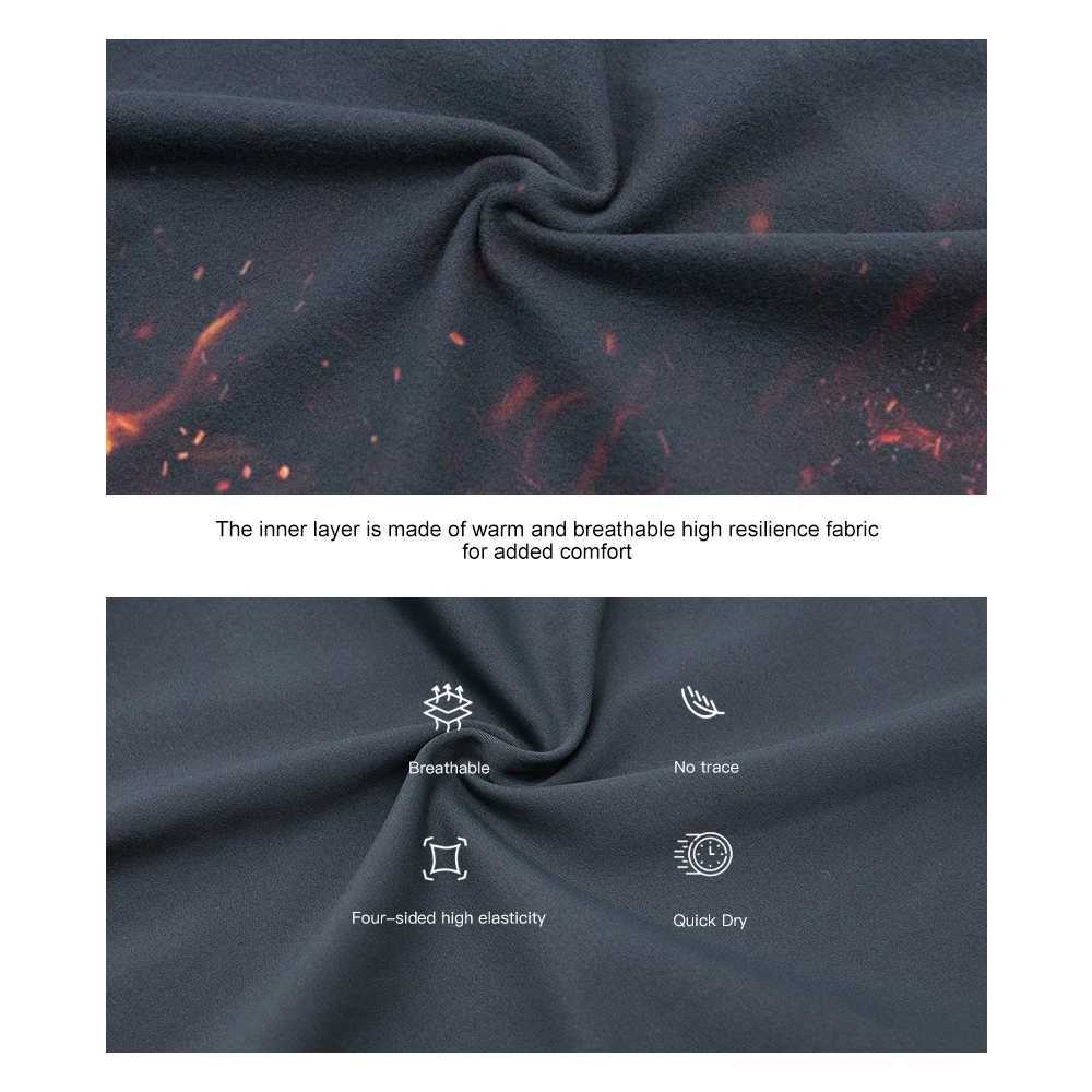 HISERWA Mens Winter Warm Cycling Jersey Long Sleeve Thermal Fleece Bicycle Jacket MTB Road Bike Jersey Cycling Clothing 1015 J251008