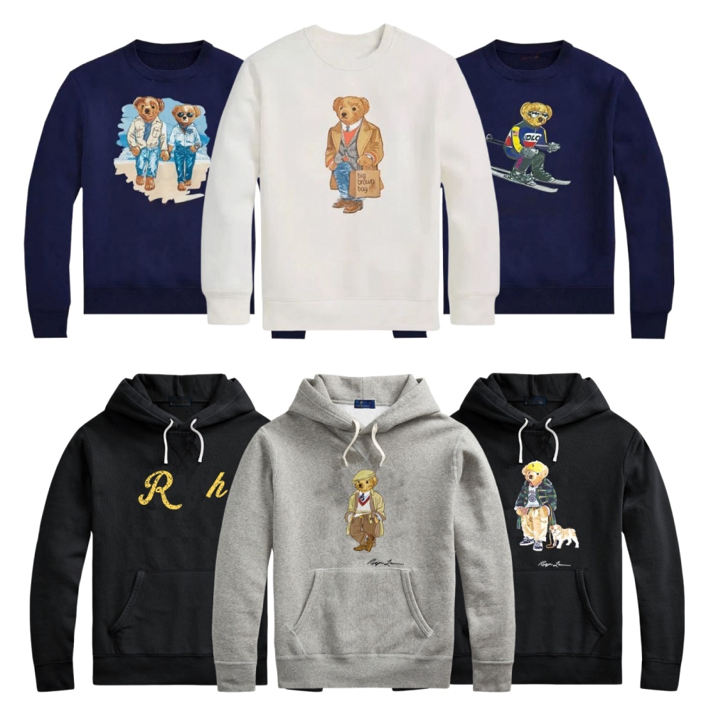 Men's Ralphlys Hoodies High Quality Sweatshirts Fashion Jumpers Mens polos Clothing Classic Long Sleeve Pullover Man Casual Sportswear Laurenly Hoodie e0f