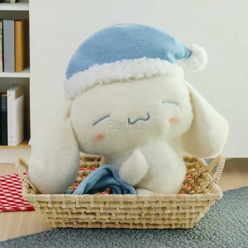 Sanrio 50CM Sleeping Cartoon Anime Cinnamoroll Plushies Stuffed Animal Home Decoration Peluche Sleeping Pillow Holiday Gifts L251008