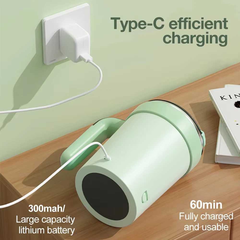 Detachable Automatic Mixing Coffee Cup Intelligent Temperature Measuring Rechargeable Mug Suitable for OfficeKitchenTravel C251008