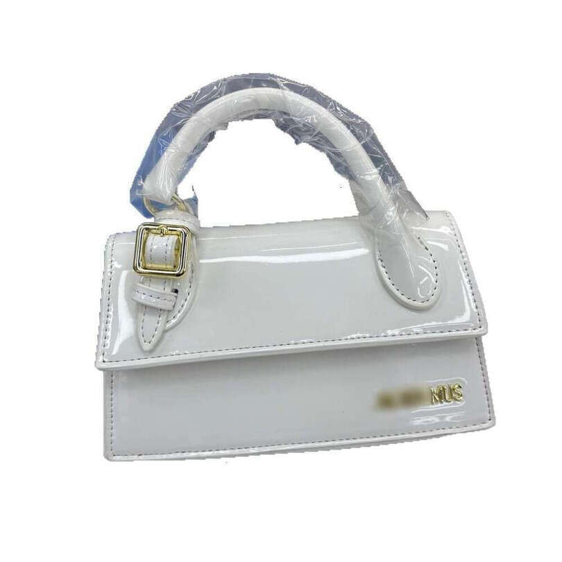 High-end designer bag Luxury Bags Small Square Niche Patent Leather Shiny Handbag Letter Underarm Shoulder Crossbody Bag Trendy Handbags tote purse