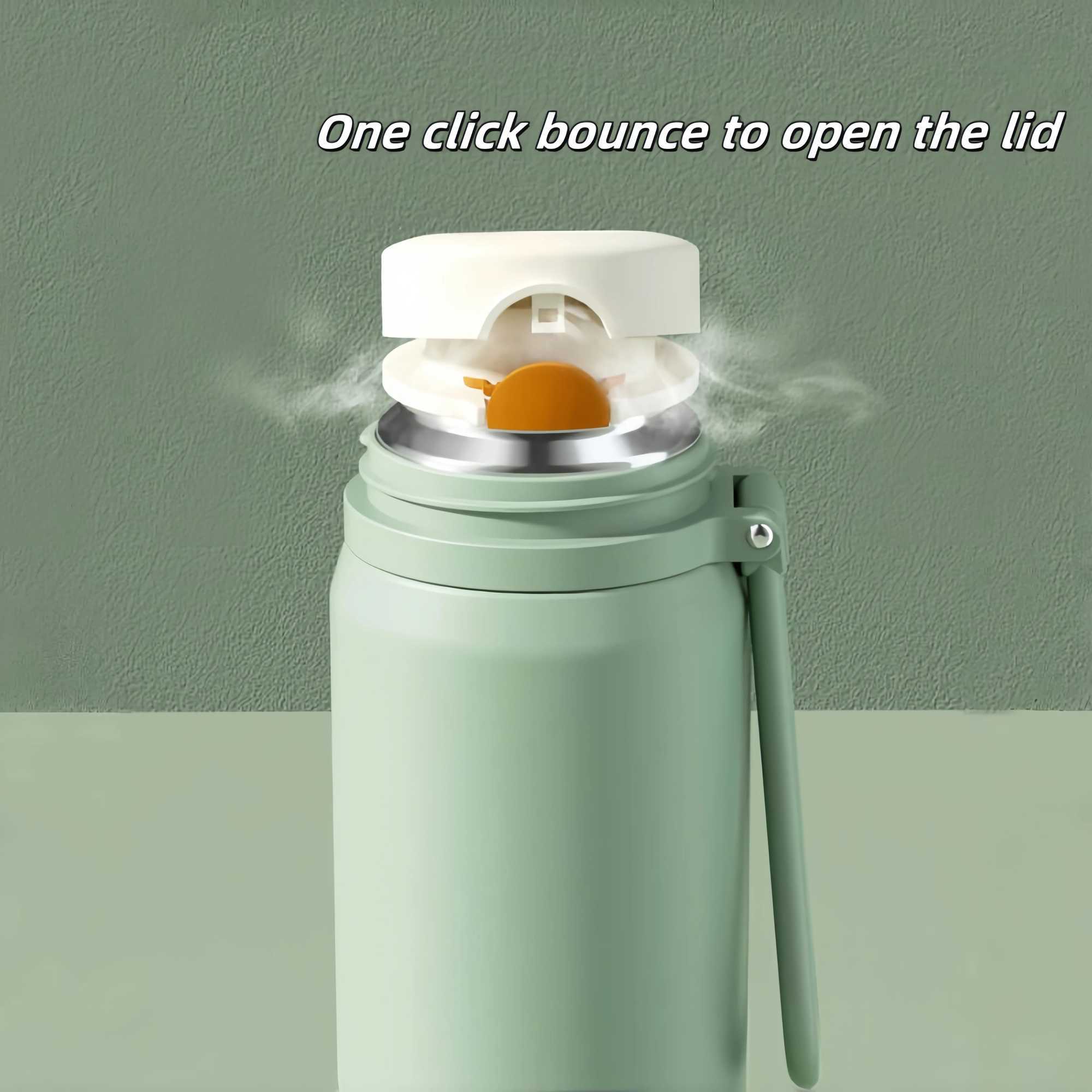 600ML Stainless Steel Thermal Water Bottle Keep Cold and Hot Thermo Cafe Coffee Mug Leakproof Travel Thermos Bottle for Tea C251008