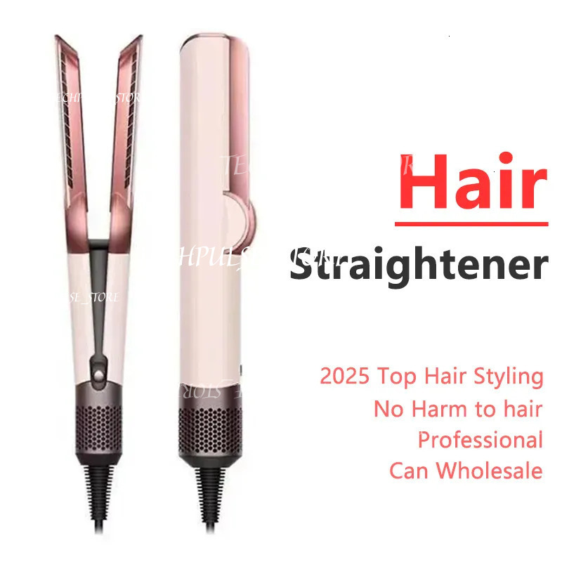 Ht01 Blow-Dry Straightening Iron: 2-In-1 Hair Dryer Straightener With Control For tech73 Fast Home Styling & Care