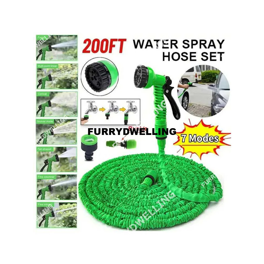 High Pressure Expansion High-Pressure Dwe74 Irrigation Garden Hose Spray Car Water Gun T250214