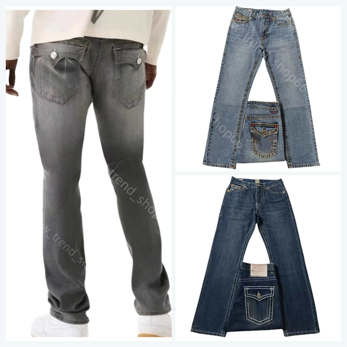 25ss new style jeans High quality man designer jeans pant Riding Jeans Denim Jeans Spring Summer Black jeans Men's and Women Jeans baggy jeans US Size