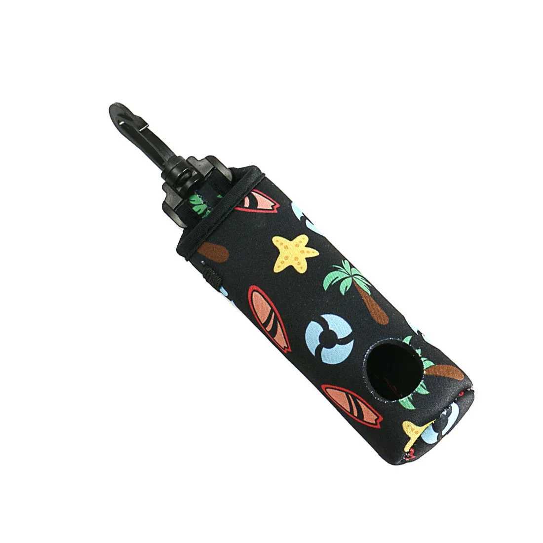 Neoprene Golf Ball Tee Holder Bag Waist Hanging Golf Ball Storage Bag with Swivel Snap Buckle for Women Men Golf Club Training J251008