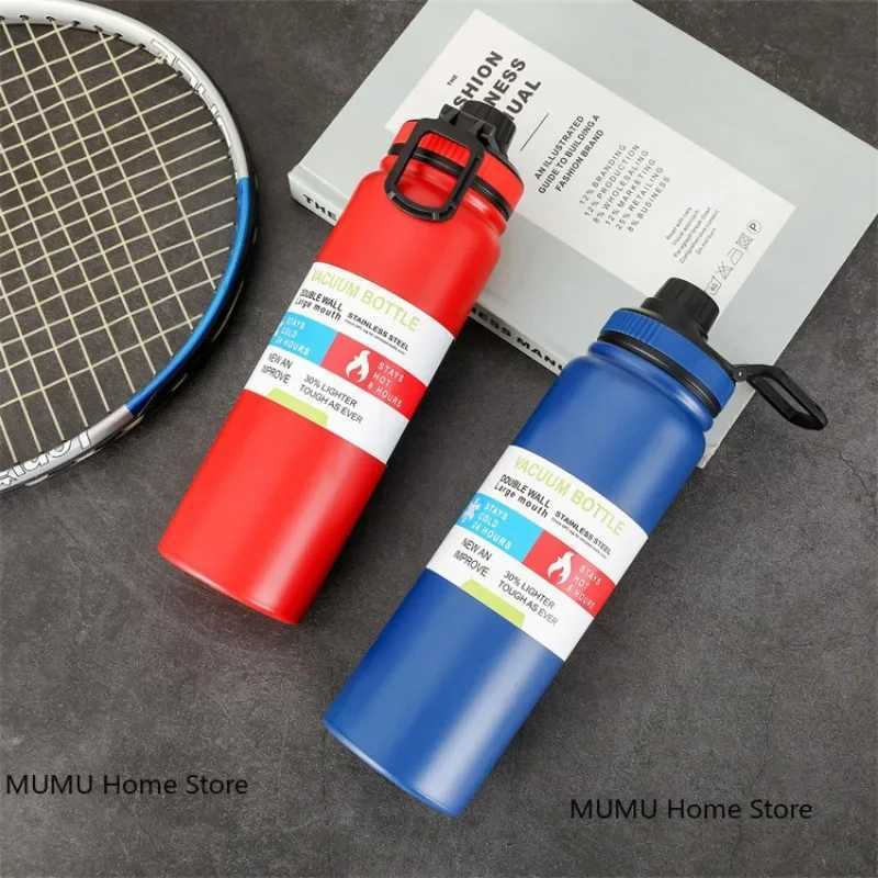 600ML800ML Thermos Bottle Stainless Steel Car Thermal Cup Keeps Cold and Heat Thermal Mug Sports Insulated Cup Vacuum Flask C251008